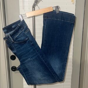 J. Jill Denim High Rise Wide Leg Size 4
